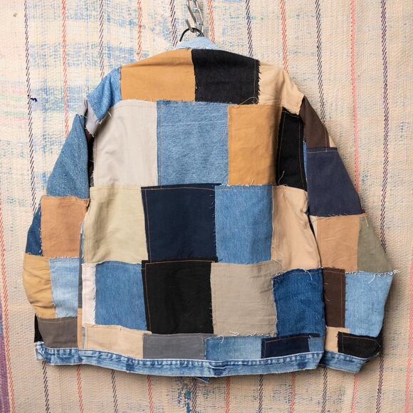 Custom upcycled carhartt chore jacket - Picture 2 of 8